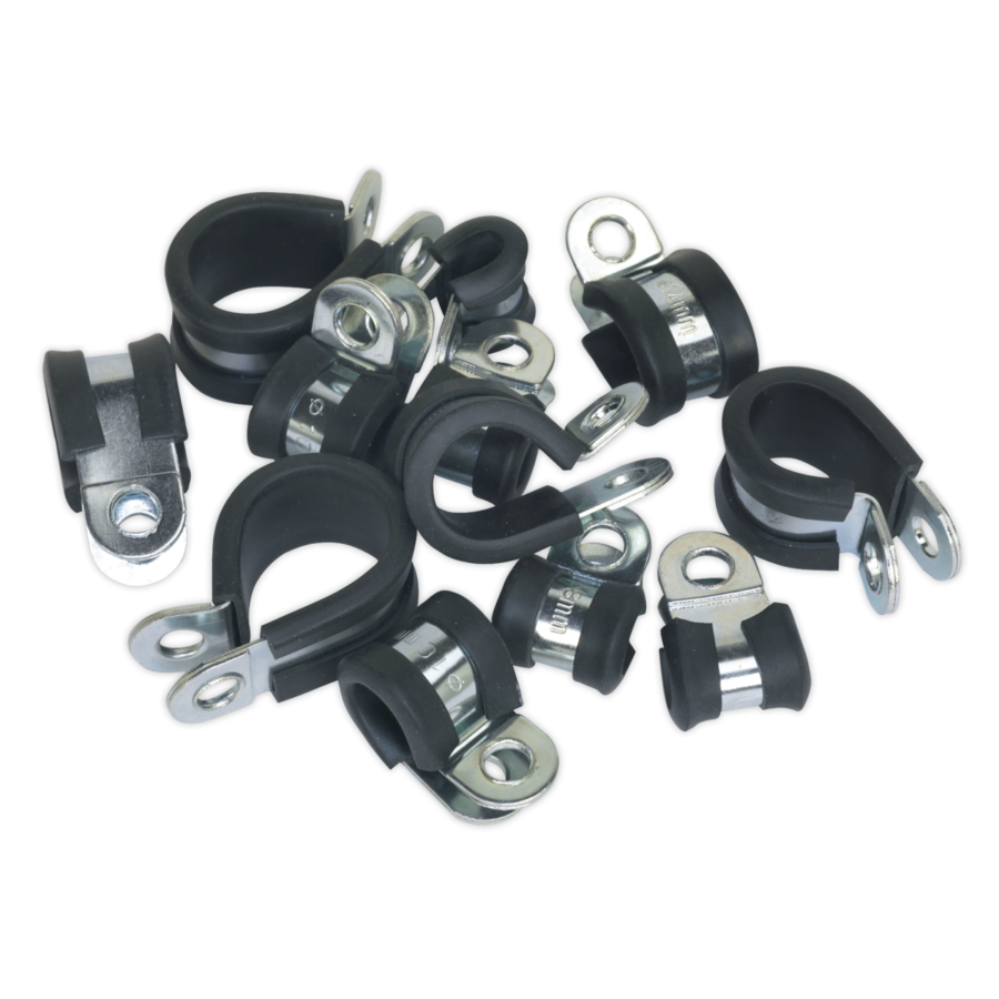 P-Clip Rubber Lined Assortment 60pc